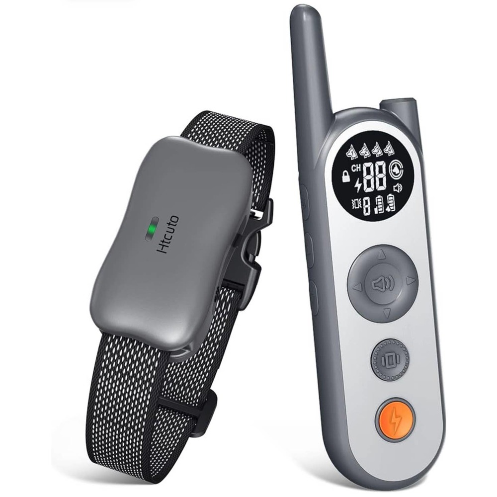 Dog Shock Collar with Remote, 4000FT Range with Vibration, Electric Shock, Beep